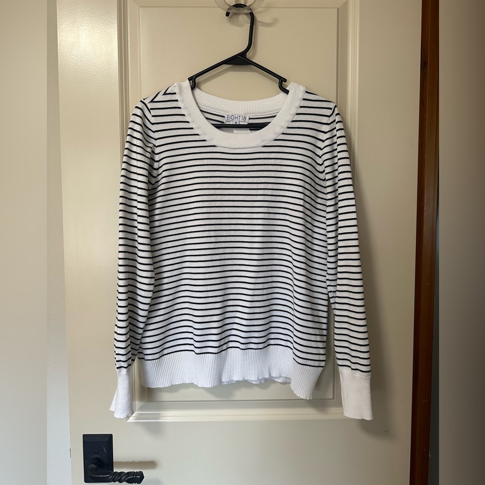 Eight 18 Francie Back Detail Pullover